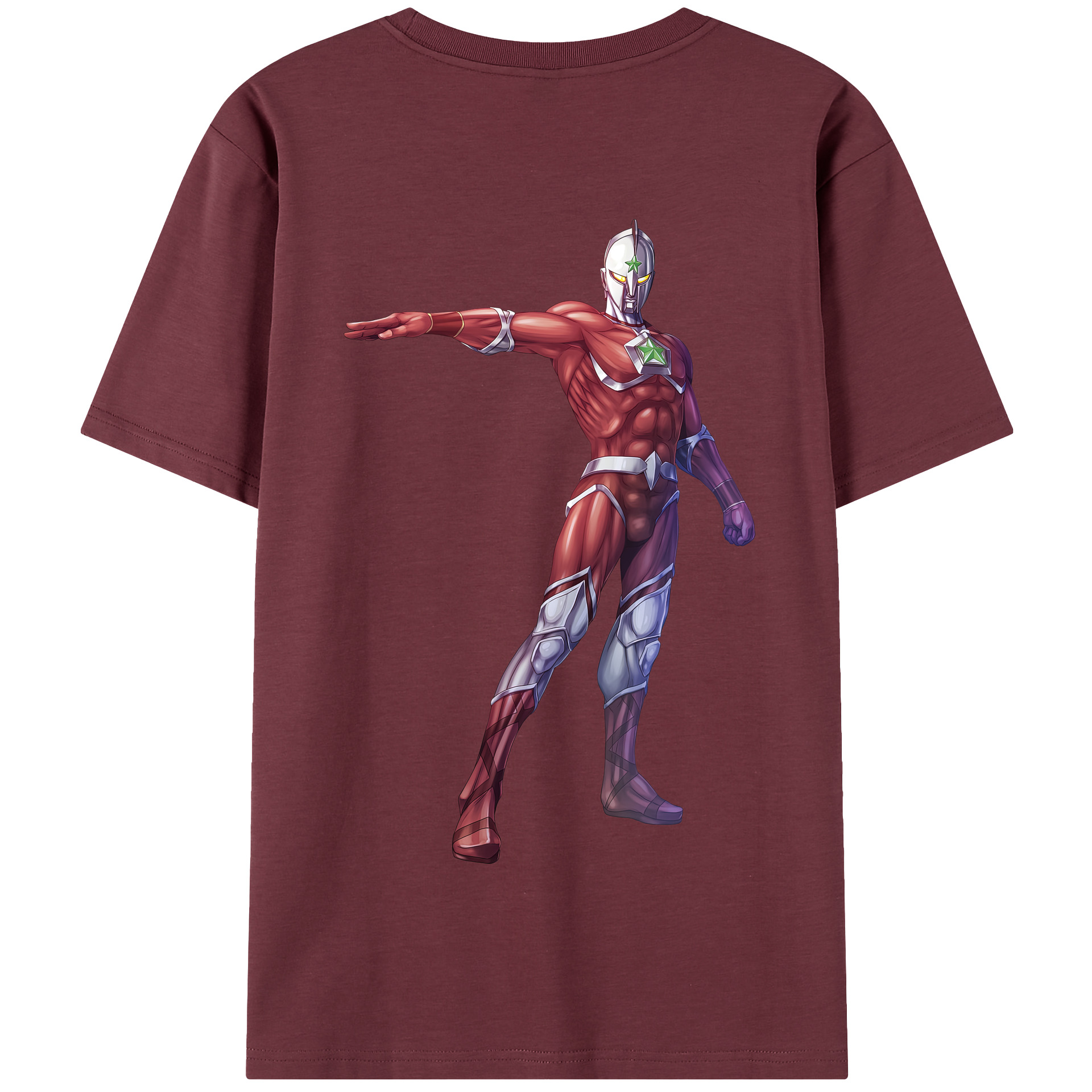 （画像用） ウルトラマン Ultraman 綿100％半袖Tシャツ（背面プリント）